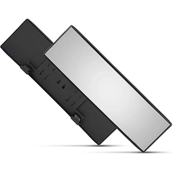 Universal Panoramic 12-Inch Rear View Mirror, Anti-Glare Wide Angle Car Mirror - Picture 7 of 7